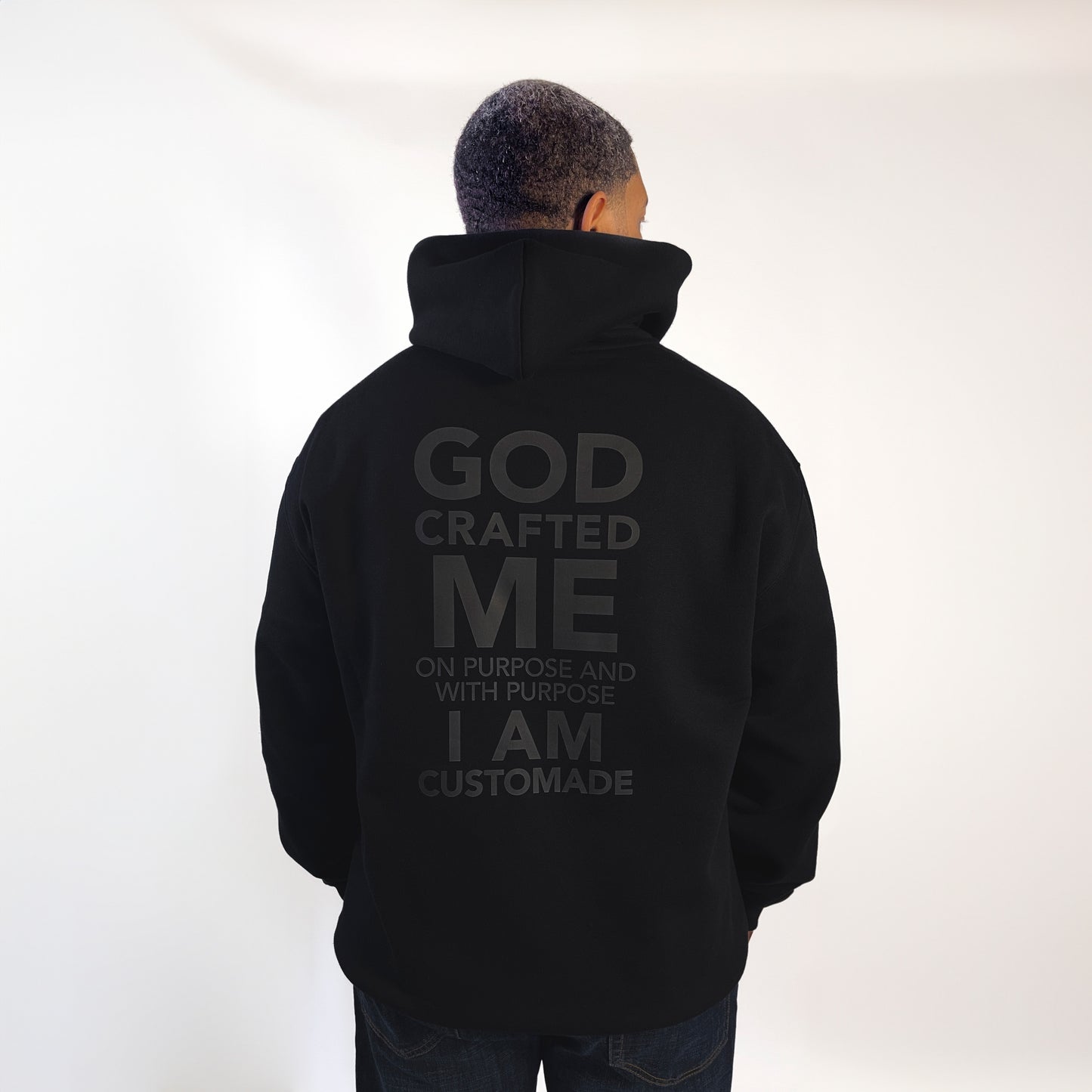 Crafted By The Creator Blackout Hoodie