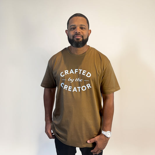 Crafted By The Creator Caramel Tee