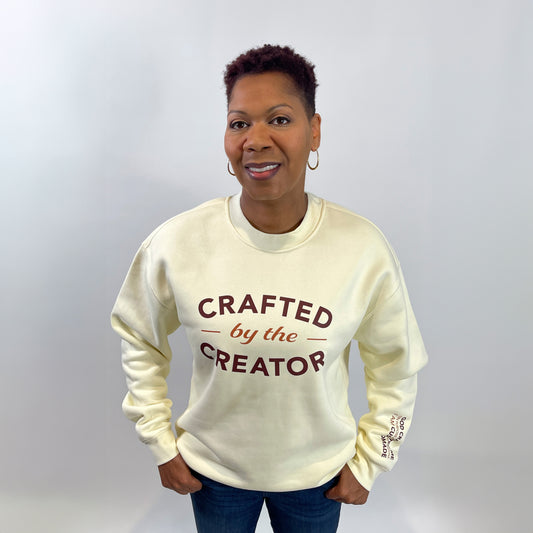 Crafted By The Creator Butter Sweatshirt