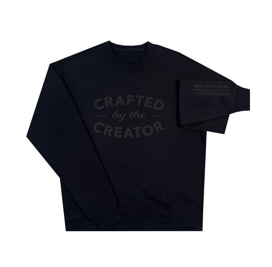 Crafted By The Creator Blackout Sweatshirt