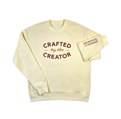 Crafted By The Creator Butter Sweatshirt