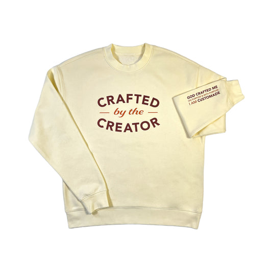 Crafted By The Creator Butter Sweatshirt