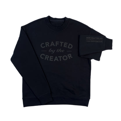 Crafted By The Creator Blackout Sweatshirt