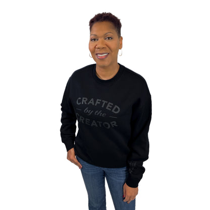 Crafted By The Creator Blackout Sweatshirt