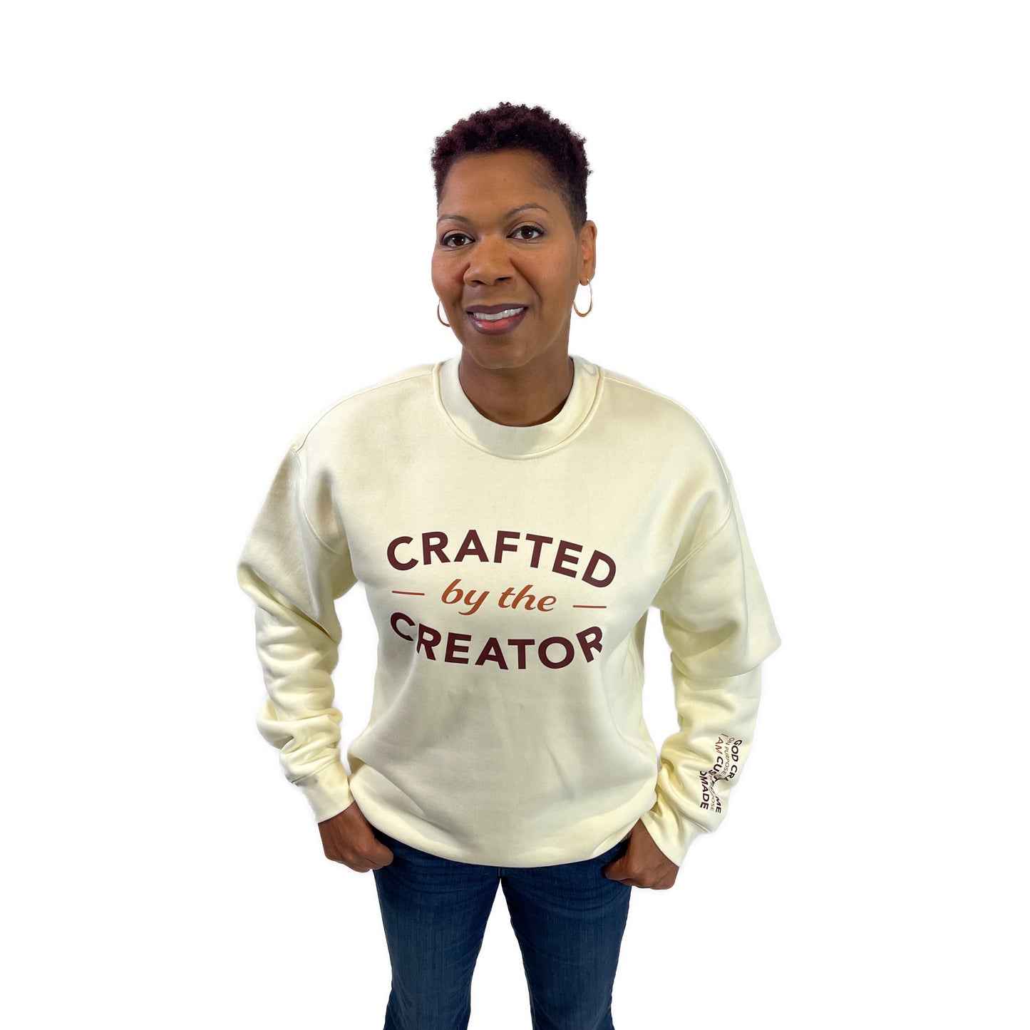 Crafted By The Creator Butter Sweatshirt