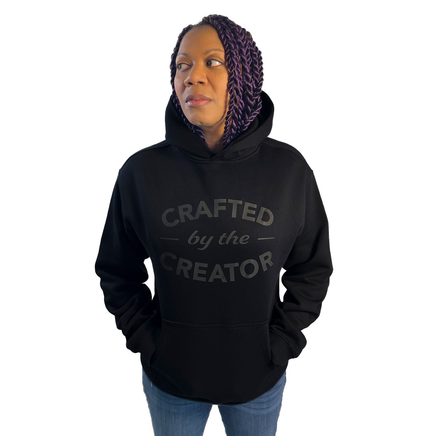 Crafted By The Creator Blackout Hoodie